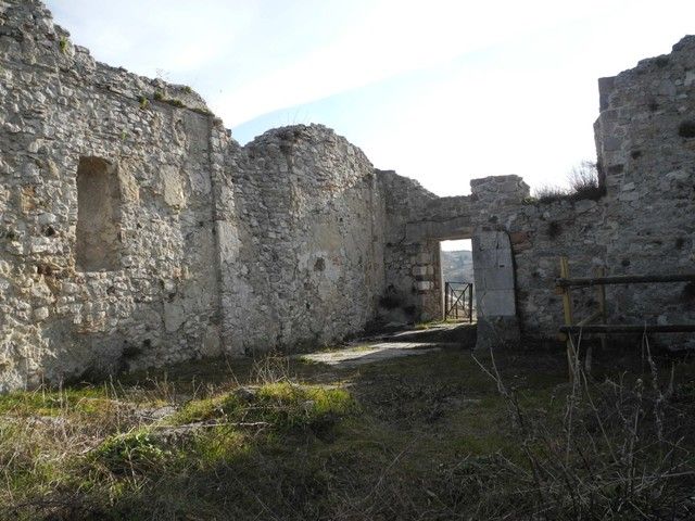 I ruderi della chiesa di Sant'Egidio