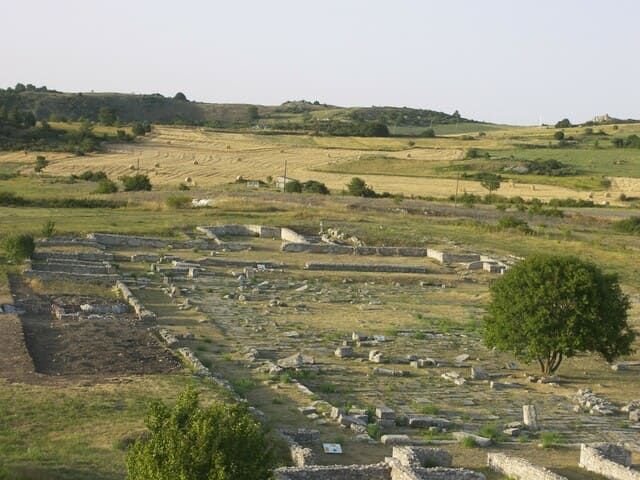 Il foro di Iuvanum sull'altopiano di Montenerodomo